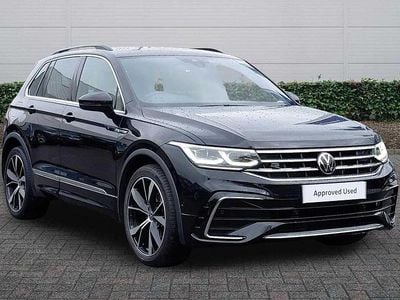 Black Used 2022 VW Tiguan R-line SUV | £24,573 (Fair price)