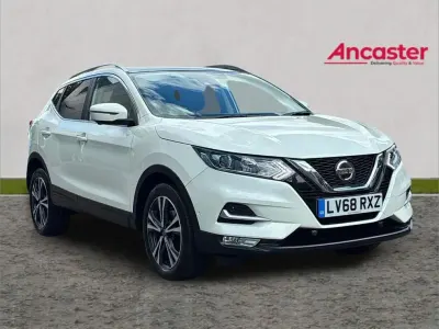 Used Nissan Qashqai N-Connecta 160 HP (117 kW) 2018 White SUV