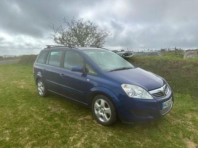 Used Vauxhall Zafira 115 HP (84 kW) 2009 Blue MPV