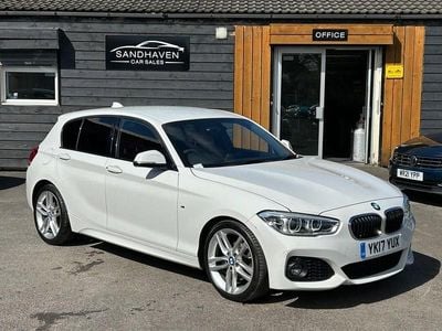 Used BMW 118 M Sport 150 HP (110 kW) 2017 White Hatchback