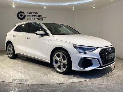 White Used 2024 Audi A3 e-tron S-Line Hatchback | £23,950 (Fair price)