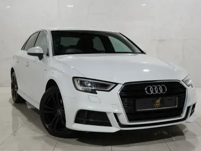 Used Audi A3 S-Line 150 HP (110 kW) 2017 White Sedan