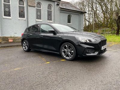 Used Ford Focus ST-Line 125 HP (91 kW) 2019 Black Hatchback
