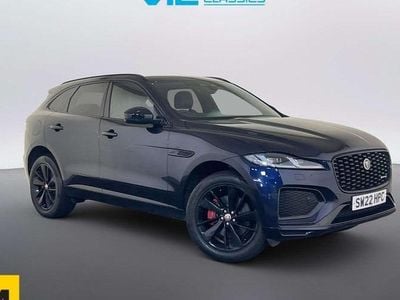 Begagnad Jaguar F-Pace R-Dynamic 204 HK (150 kW) 2022 Blå SUV