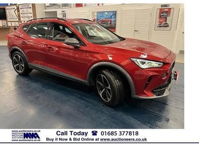 Used Cupra Formentor 204 HP (150 kW) 2021 Red SUV