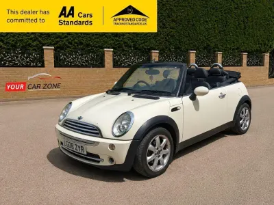 Used Mini Cooper Cabriolet 2008 White Cabriolet