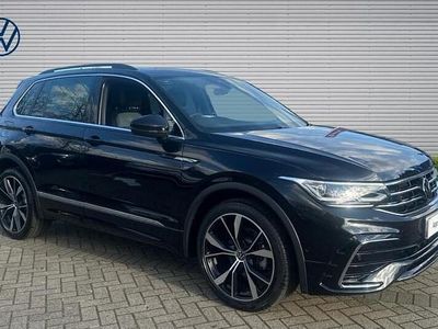 Used VW Tiguan R-line 150 HP (110 kW) 2022 Black SUV