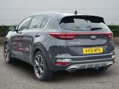 Used Kia Sportage GT-Line S 136 HP (100 kW) 2021 Grey SUV