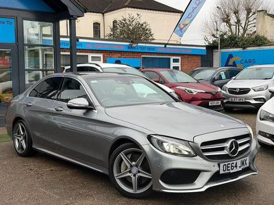 Used Mercedes C300 AMG Line Premium Plus 2015 Silver Sedan