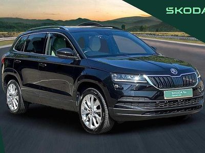 Used Skoda Karoq SE L 110 HP (80 kW) 2021 Black magic pearl effect SUV
