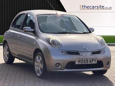 Begagnad Nissan Micra N-TEC 80 HK (58 kW) 2009 Silver Halvkombi