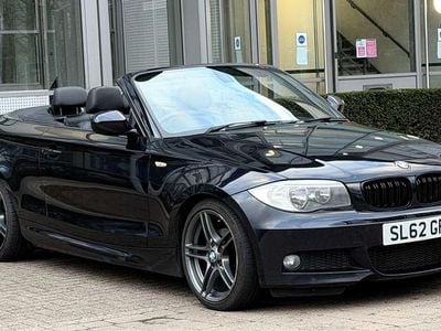 Used BMW 118 Cabriolet Sport Line 2012 Black Cabriolet