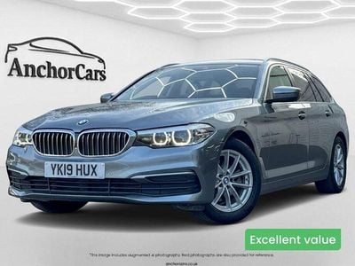Used BMW 520 Comfort Edition 190 HP (139 kW) 2019 Blue Estate