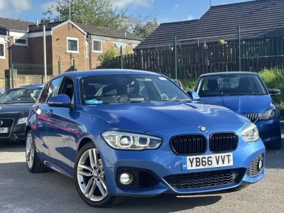 Used BMW 116 M Sport 2017 Blue Hatchback