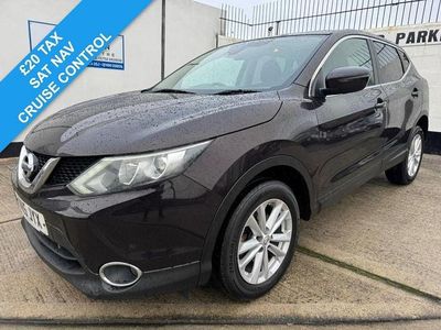 Used Nissan Qashqai Acenta+ 110 HP (80 kW) 2015 Black SUV