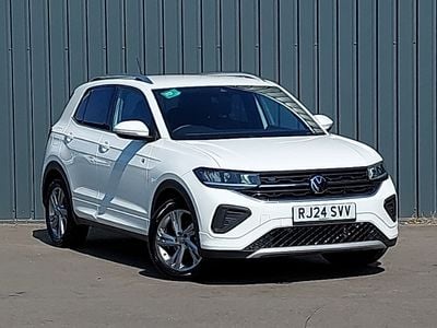 White Used 2024 VW T-Cross R-line SUV | £24,498 (A bit pricey)