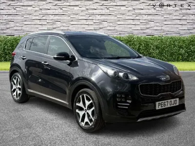 Używany Kia Sportage GT-Line 177 KM (130 kW) 2017 Czarny SUV