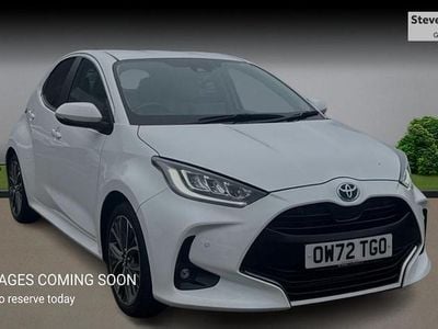 Used Toyota Yaris Hybrid 2023 White Hatchback