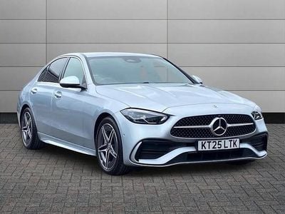 Used Mercedes C200 AMG line 200 HP (147 kW) 2025 Silver Sedan