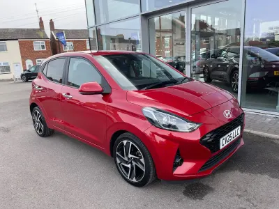 Used Hyundai i10 Premium 2025 Red Hatchback
