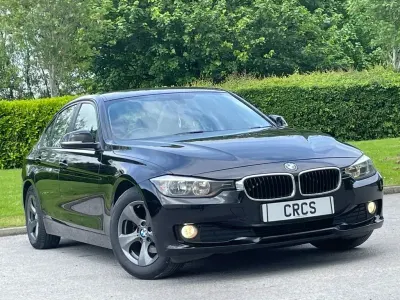 Usado BMW 320 Efficient Dynamics 163 CV (119 kW) 2014 Negro Berlina