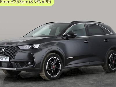 Used DS Automobiles DS7 Crossback Performance Line Plus 131 HP (96 kW) 2021 Black SUV
