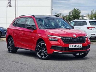 Red Used 2021 Skoda Kamiq Monte Carlo SUV | £14,999 (Good price)