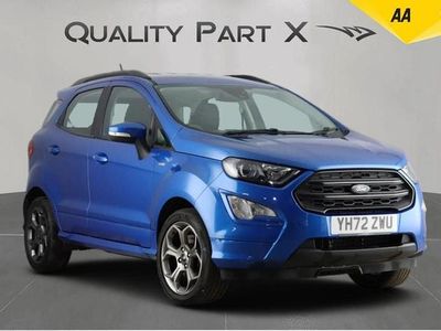 Used Ford Ecosport ST-Line 125 HP (91 kW) 2022 Blue SUV