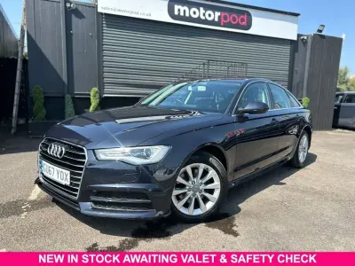 Used Audi A6 Design 190 HP (139 kW) 2017 Blue Sedan