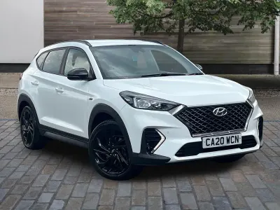Used Hyundai Tucson N Line 177 HP (130 kW) 2020 White SUV