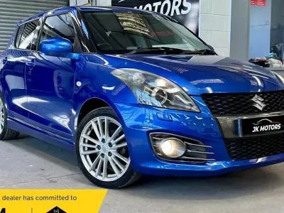 Used Suzuki Swift Sport 136 HP (100 kW) 2015 Blue Hatchback