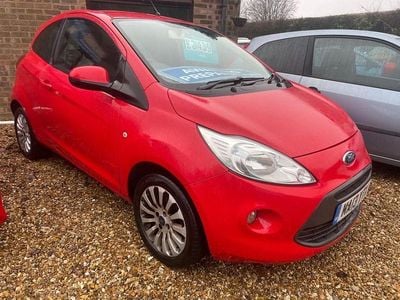 Used Ford Ka Zetec 2013 Red Hatchback