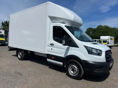 Used Ford Transit 130 HP (95 kW) 2023 White Cabriolet