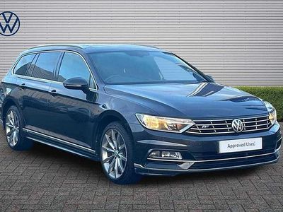 Used VW Passat R-line 150 HP (110 kW) 2018 Grey Estate