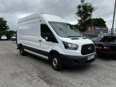 Used Ford Transit 130 HP (95 kW) 2018 White Van