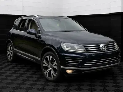 Used VW Touareg R-line 262 HP (192 kW) 2015 Blue SUV