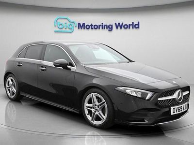 Used Mercedes A150 AMG line 150 HP (110 kW) 2020 Black Hatchback