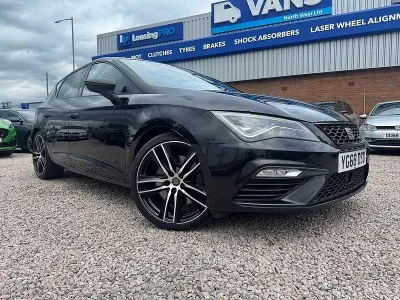Used Seat Leon CUPRA 290 HP (213 kW) 2019 Black Hatchback