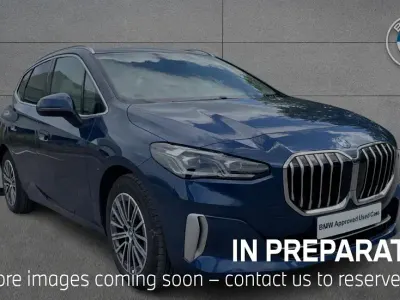 Used BMW 225 Active Tourer Luxury Line 242 HP (177 kW) 2023 Blue MPV