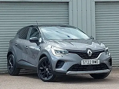 Used Renault Captur LIMITED 91 HP (66 kW) 2022 Grey/black SUV