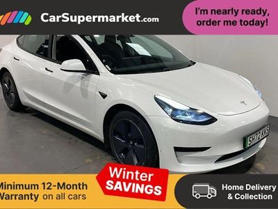 White Used 2022 Tesla Model 3 RWD Sedan | £19,497 (Fair price)