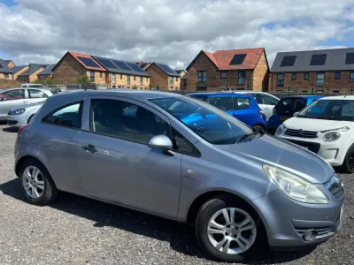Used Vauxhall Corsa 85 HP (62 kW) 2010 Silver Hatchback