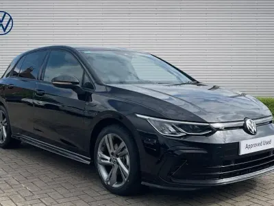 Used VW Golf VIII R-line 150 HP (110 kW) 2023 Black Hatchback