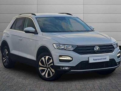 White silver Used 2022 VW T-Roc Active SUV | £16,995 (Fair price)