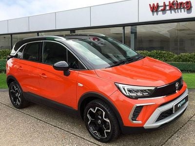 Used Vauxhall Crossland SRi 110 HP (80 kW) 2021 Orange SUV