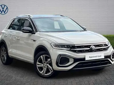 Usado VW T-Roc R-line 150 HP (110 kW) 2023 Cinzento SUV