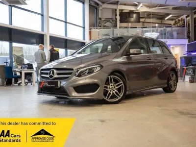 Used Mercedes B200 AMG Line Premium 136 HP (100 kW) 2018 Grey MPV