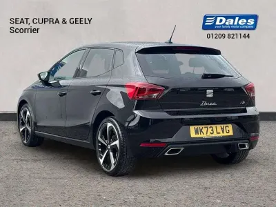 Used Seat Ibiza FR Sport 108 HP (79 kW) 2023 Black Hatchback