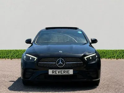 Used Mercedes E300 AMG line 2021 Black Sedan