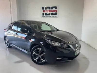 Used Nissan Leaf Tekna 110 kW (150 HP) 2021 Black Hatchback